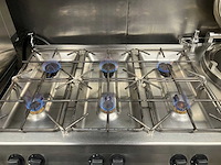 Zanussi 6 bekkens gasfornuis - afbeelding 2 van  2
