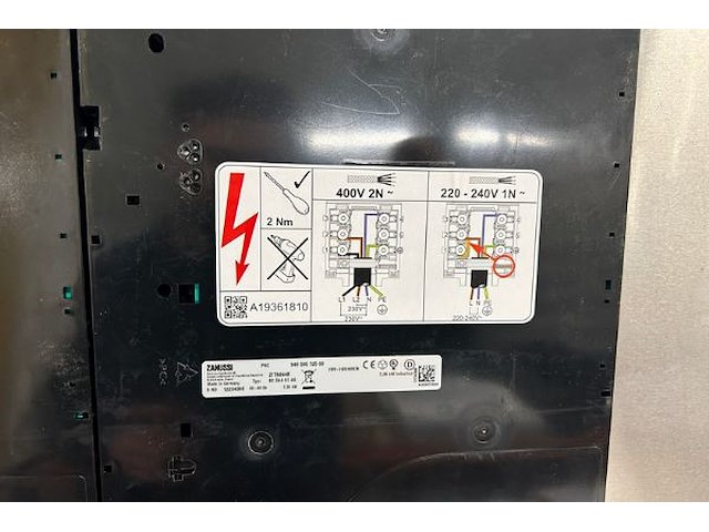 Zanussi inductiekookplaat - afbeelding 4 van  6