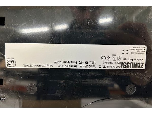 Zanussi inductiekookplaat - afbeelding 6 van  7