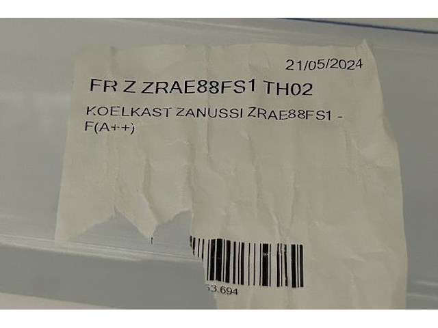 Zanussi koelkast - afbeelding 6 van  6