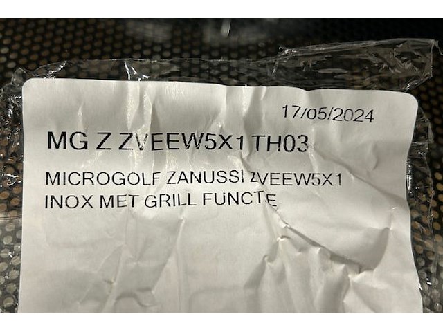 Zanussi microgolf met grillfunctie - afbeelding 8 van  8