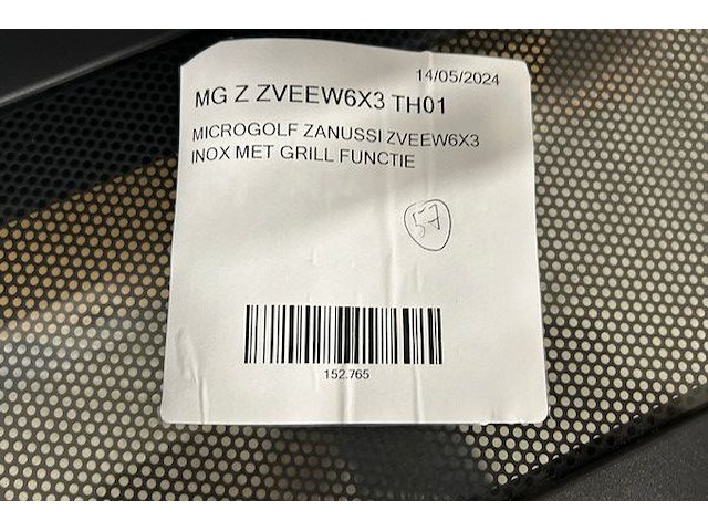 Zanussi microgolf met grillfunctie - afbeelding 7 van  7
