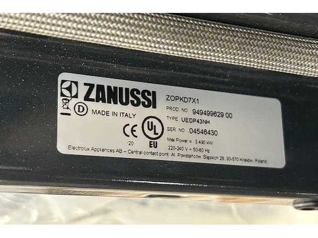 Zanussi oven plusteam - afbeelding 7 van  8
