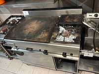 Zanussi rvs 4-pits gasfornuis - afbeelding 2 van  5