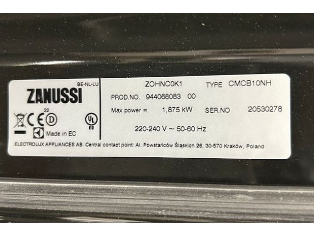 Zanussi warmeluchtoven - afbeelding 6 van  7