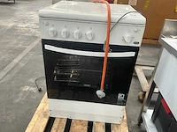 Zanussi zcg61031wa 4-pits gasfornuis - afbeelding 1 van  7