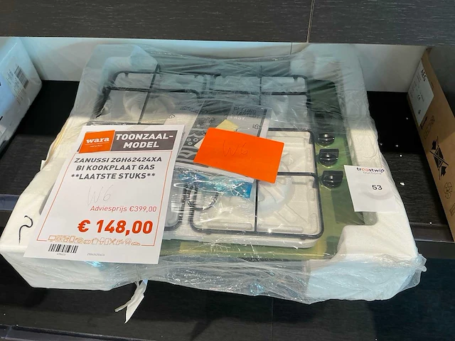 Zanussi zgh62424xa gaskookplaat - afbeelding 3 van  5