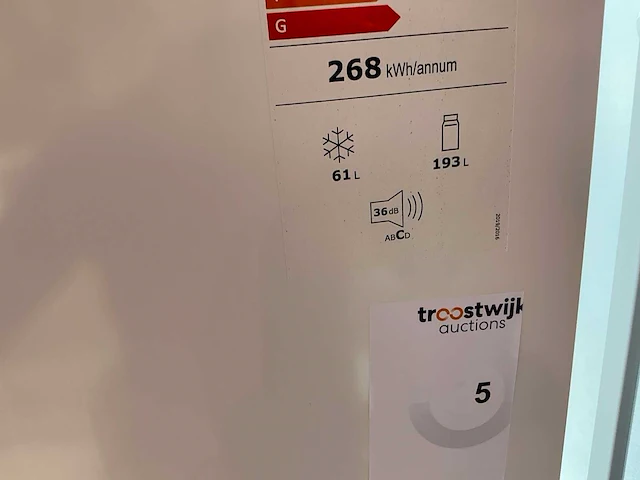 Zanussi znhn18fs1 inbouw combi-koelkast - afbeelding 5 van  8