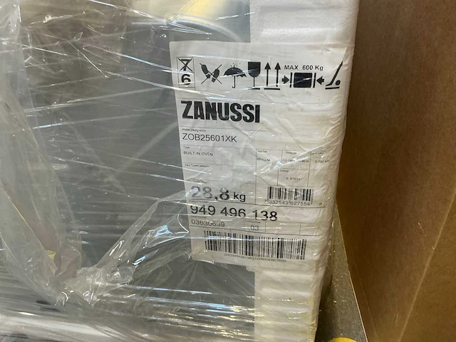 Zanussi zob25601xk inox it inbouwoven - afbeelding 3 van  3