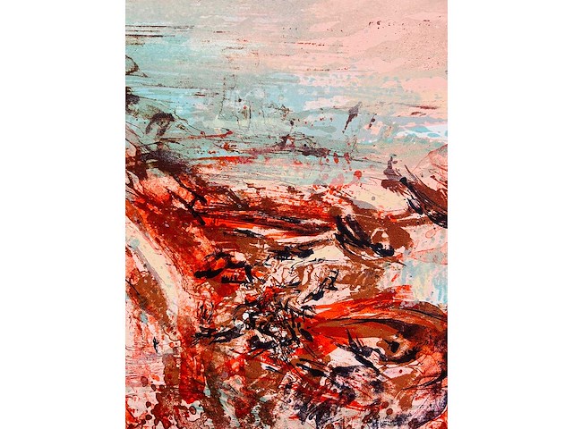 Zao wou ki - canto pisan - kleurenets - afbeelding 5 van  7
