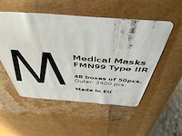 Zarena ad type iir wegwerp mondmasker (4800x) - afbeelding 5 van  5