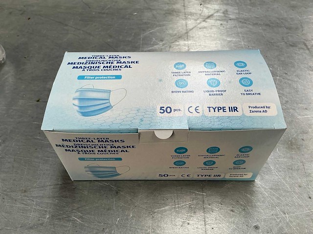 Zarena iir mondmaskers (2400x) - afbeelding 1 van  5