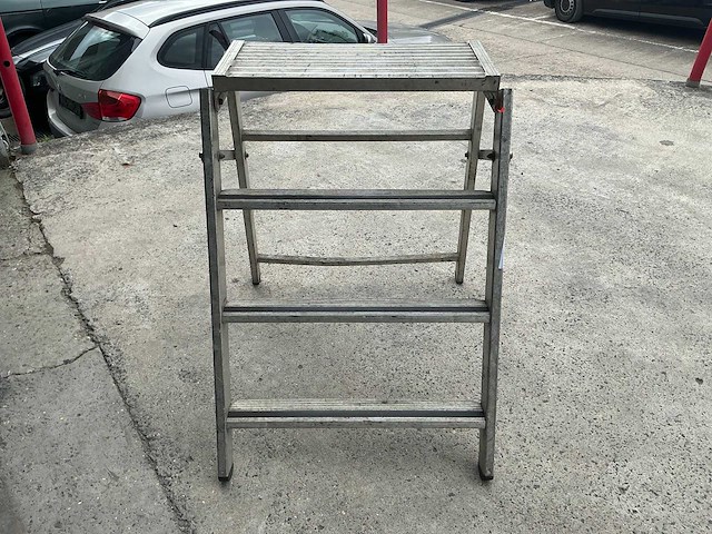 Zarges 40919 brede trapladder - afbeelding 2 van  5