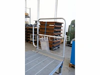 Zarges aluminium voetbrugtrap - afbeelding 1 van  6