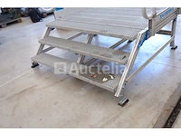 Zarges aluminium voetbrugtrap - afbeelding 2 van  6