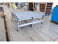 Zarges aluminium voetbrugtrap - afbeelding 5 van  6