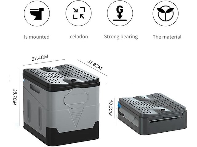 Zaymdo campingtoilet - afbeelding 2 van  6
