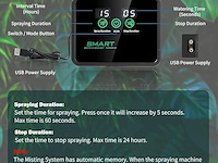 Zcvtbye intelligent reptile misting system - afbeelding 4 van  7