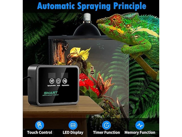 Zcvtbye intelligent reptile misting system - afbeelding 7 van  7