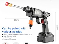 Zebbyee accu hogedrukreiniger - afbeelding 2 van  4