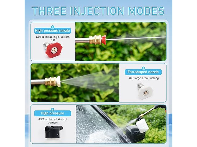 Zebbyee accu hogedrukreiniger - afbeelding 4 van  4