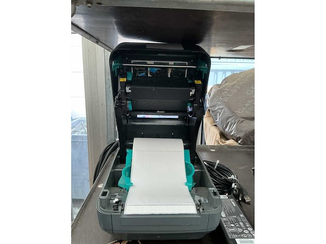 Zebra gk420t desktop labelprinter - afbeelding 2 van  2