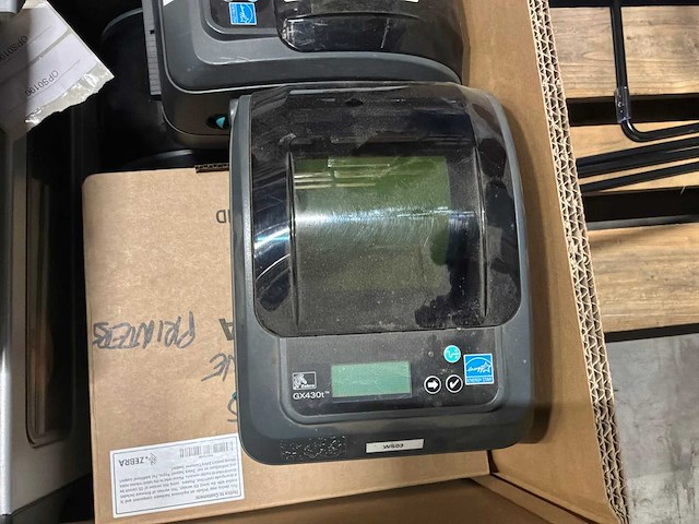 Zebra gx430t labelprinter (3x) - afbeelding 2 van  5