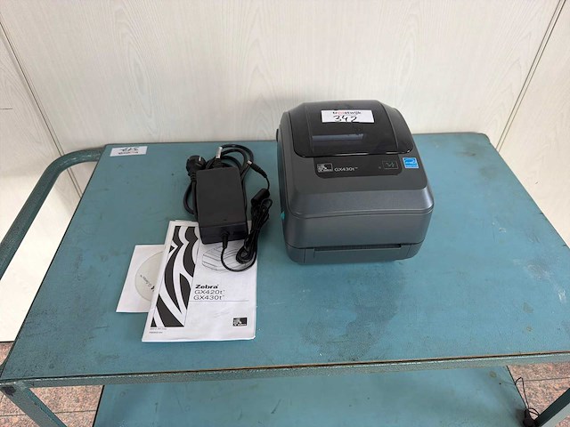 Zebra gx430t labelprinter - afbeelding 1 van  4