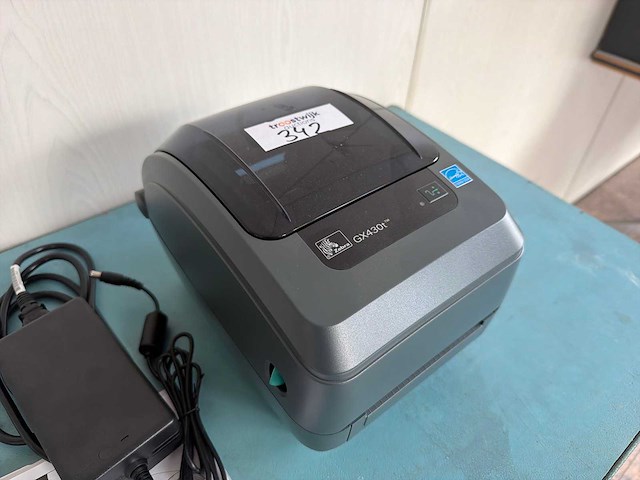 Zebra gx430t labelprinter - afbeelding 2 van  4