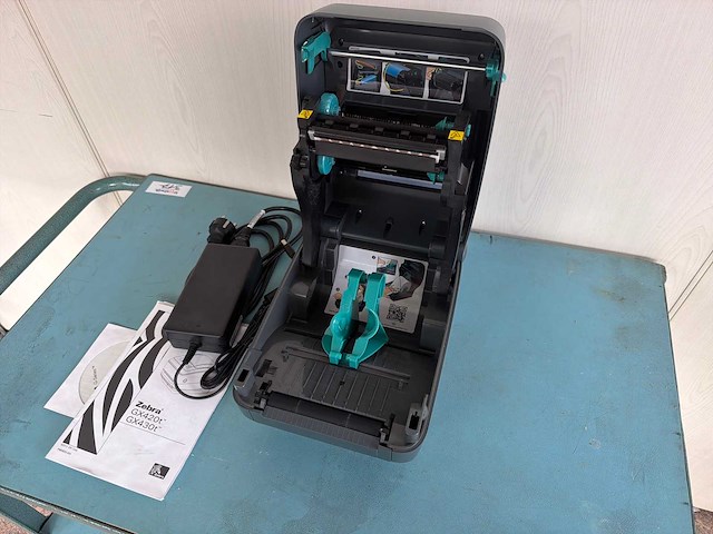 Zebra gx430t labelprinter - afbeelding 3 van  4