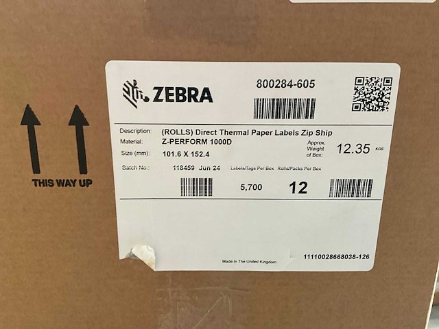 Zebra labelprinters en handscanners (3x) - afbeelding 5 van  16