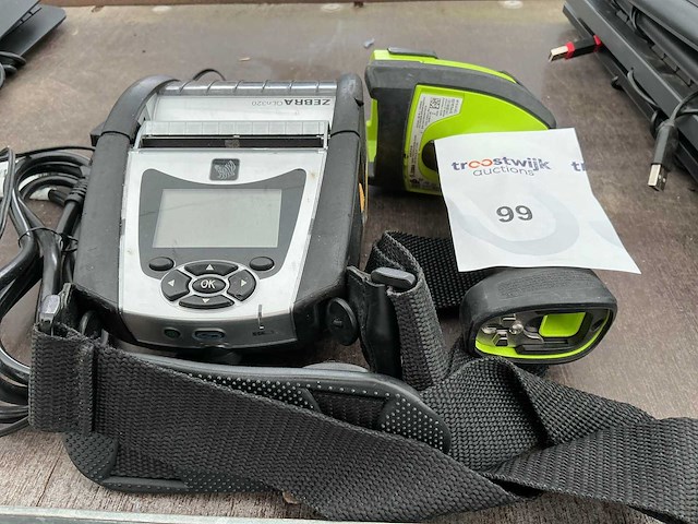 Zebra qln320 mobiele draadloos labelprinter - afbeelding 1 van  1