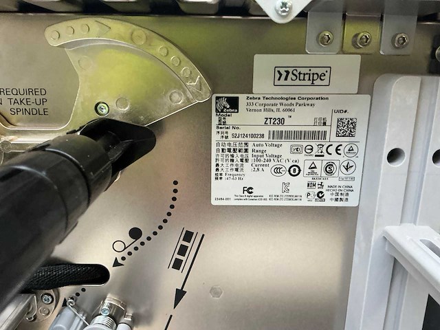 Zebra zt230 - industrieel thermisch labelprinter - afbeelding 6 van  8