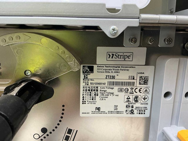 Zebra zt230 thermisch label thermische labelprinter - afbeelding 7 van  8
