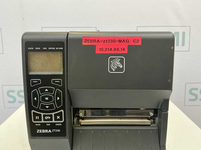 Zebra zt230 thermisch label thermische labelprinter - afbeelding 8 van  8