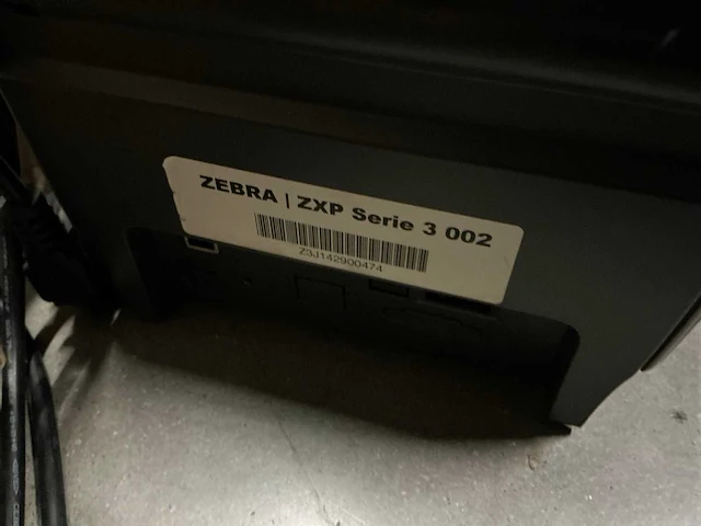 Zebra zxp series 3 kaartprinter - afbeelding 4 van  4
