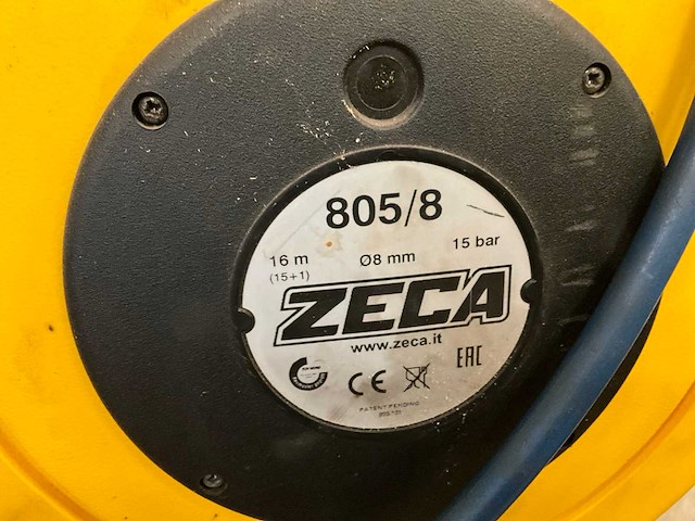 Zeca 805 luchtslanghaspel (2x) - afbeelding 5 van  6