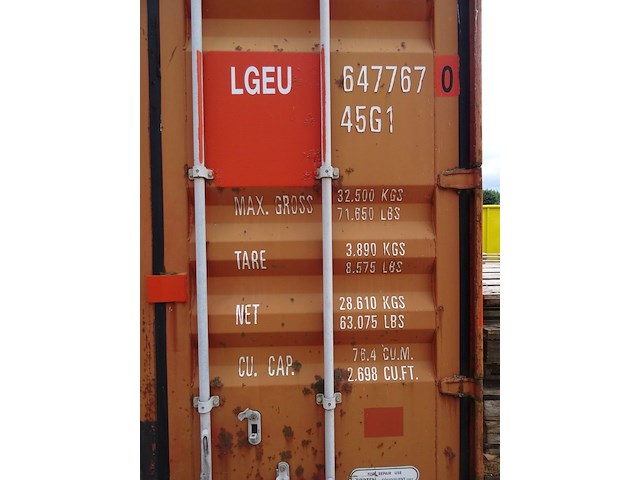 Zeecontainer 40ft - afbeelding 5 van  9