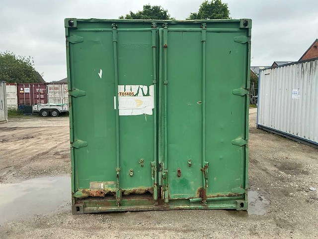 Zeecontainer / werfcontainer 10ft - afbeelding 10 van  14