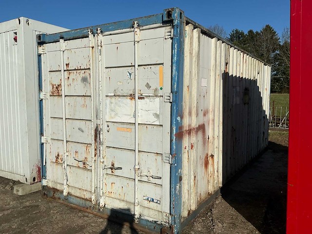 Zeecontainer / werfcontainer 20ft - afbeelding 1 van  15