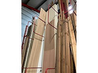 Zeer grote partij diverse houten latten, balken en panelen - afbeelding 17 van  32