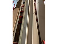 Zeer grote partij diverse houten latten, balken en panelen - afbeelding 22 van  32