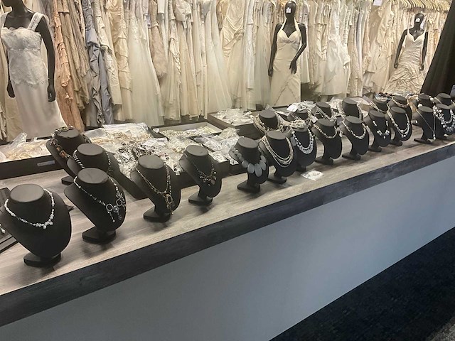 Zeer grote partij diverse juwelen en kettingen - afbeelding 12 van  52