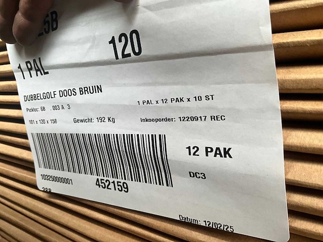 Zeer grote partij diverse plano kartonnen verpakkingsdozen - afbeelding 14 van  35