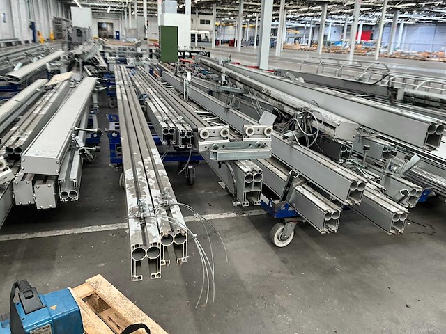 Zeer grote partij diverse rollyx alu railsystemen/lijnen (55x) - afbeelding 4 van  29