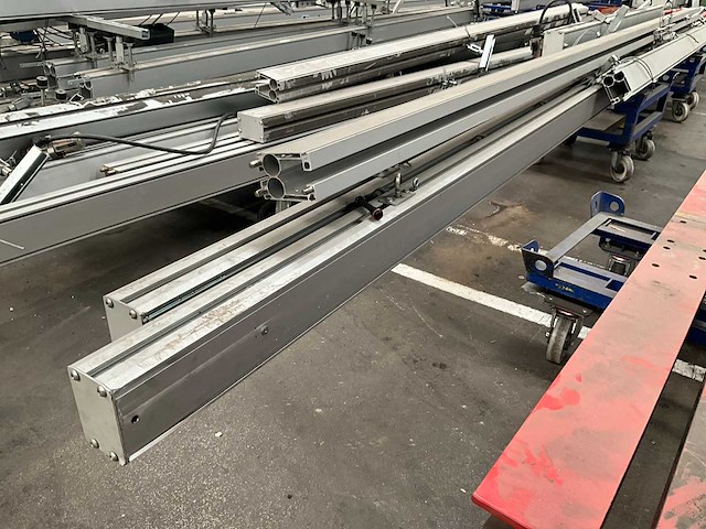 Zeer grote partij diverse rollyx alu railsystemen/lijnen (55x) - afbeelding 11 van  29