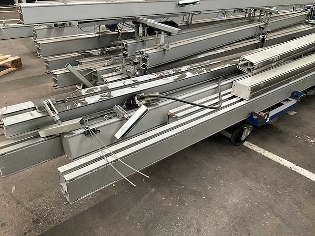 Zeer grote partij diverse rollyx alu railsystemen/lijnen (55x) - afbeelding 14 van  29