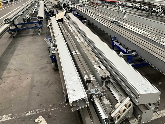 Zeer grote partij diverse rollyx alu railsystemen/lijnen (55x) - afbeelding 19 van  29