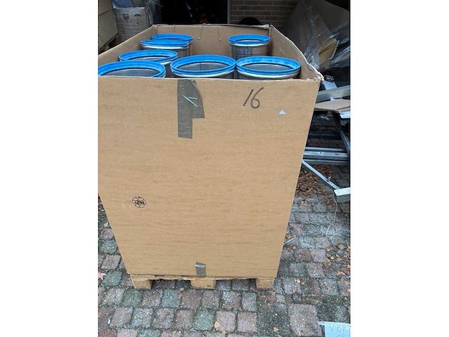 Zeer grote party lucht/rookkanaal/instalatiemateriaal nieuw - afbeelding 7 van  16