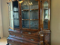 Zeer uitzonderlijke vitrinekast van hollandse maraichere e - afbeelding 1 van  7